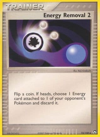 Energy Removal 074/108 - Power Keepers Reverse Holofoil