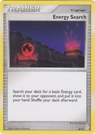 Energy Search (Lucario) 8- DP Trainer Kit Manaphy & Lucario
