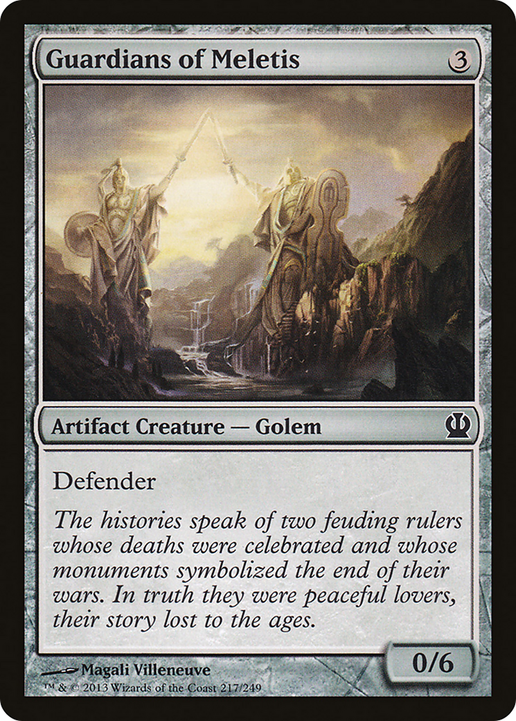 Guardians of Meletis [Theros] Foil