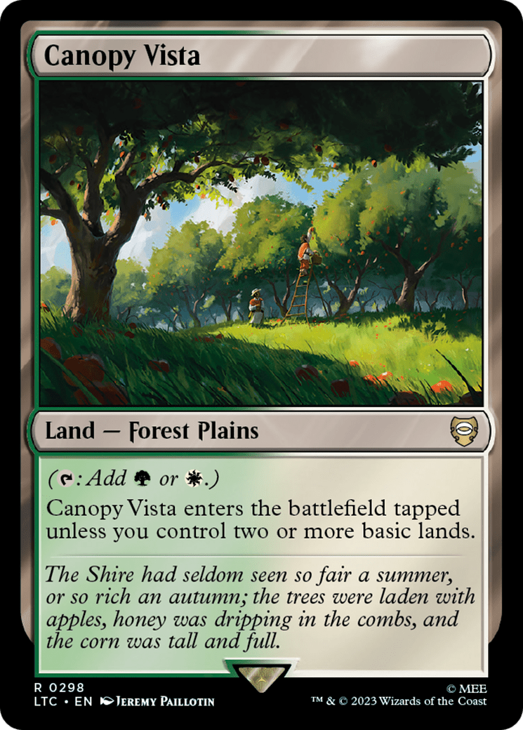 Canopy Vista [The Lord of the Rings: Tales of Middle-Earth Commander]