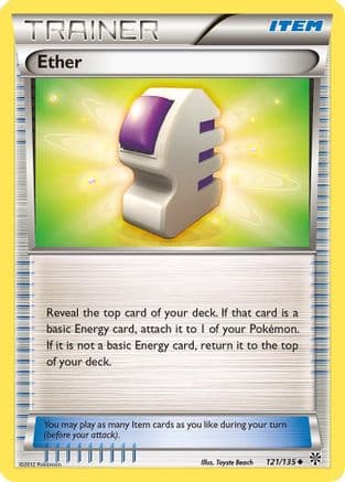 Ether 121/135 - Plasma Storm Reverse Holofoil