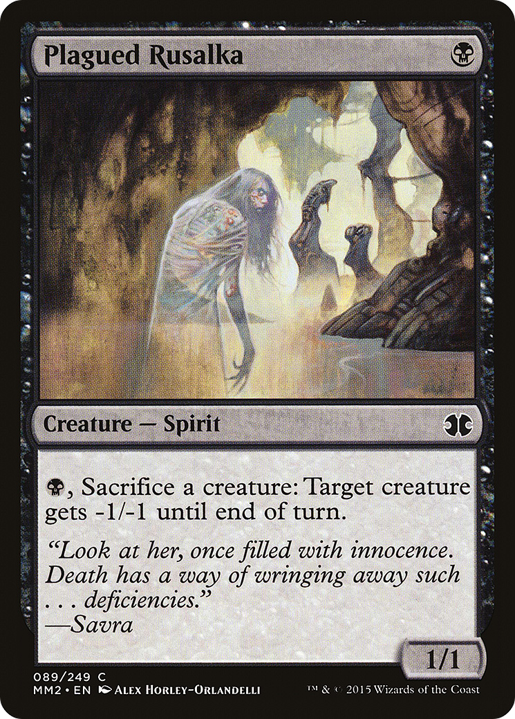 Plagued Rusalka [Modern Masters 2015] Foil