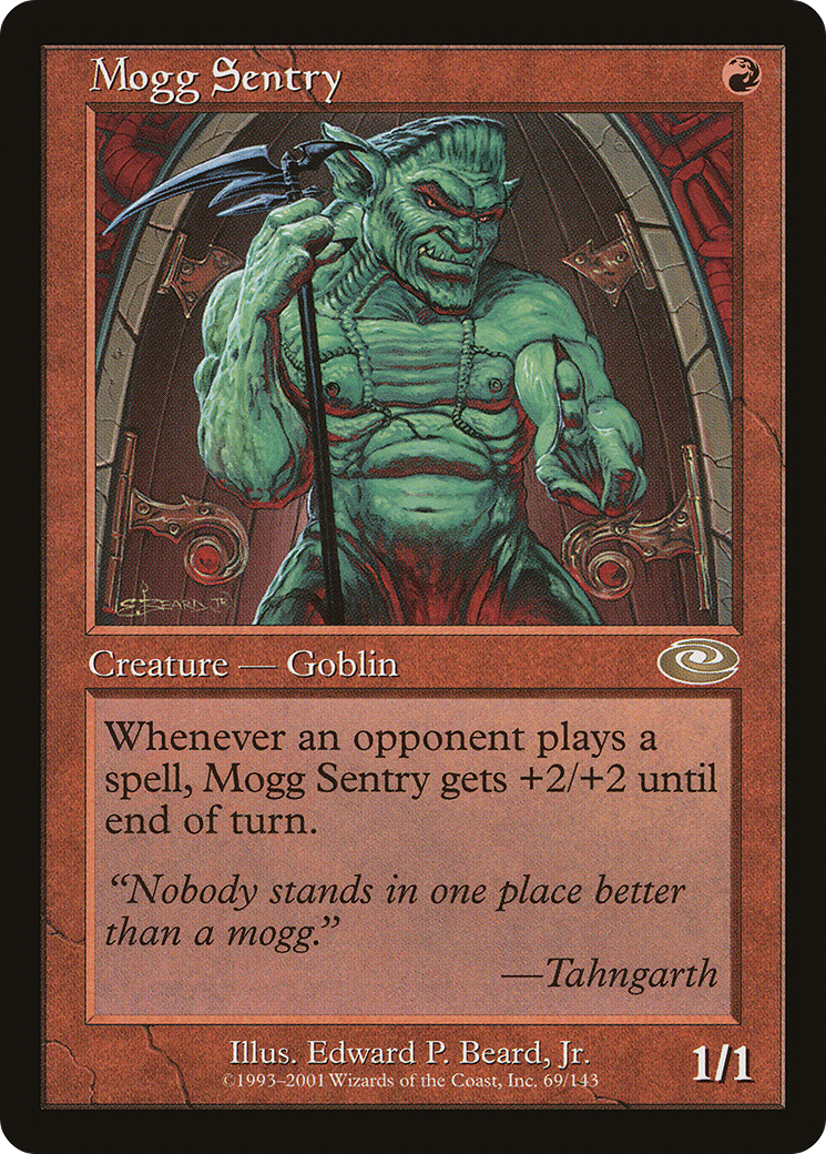 Mogg Sentry [Planeshift] Foil