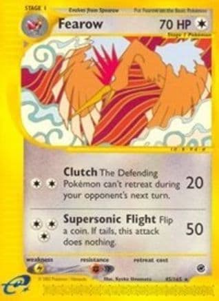 Fearow 45/165 - Expedition Reverse Holofoil