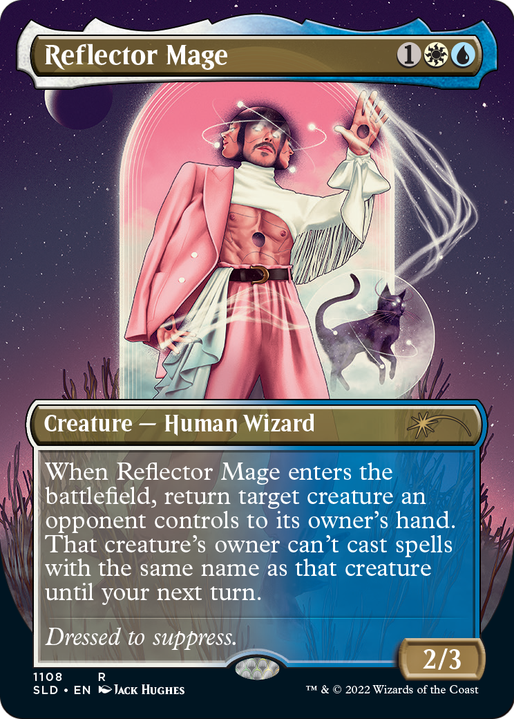 Reflector Mage (Borderless) [Secret Lair Drop Series] Foil