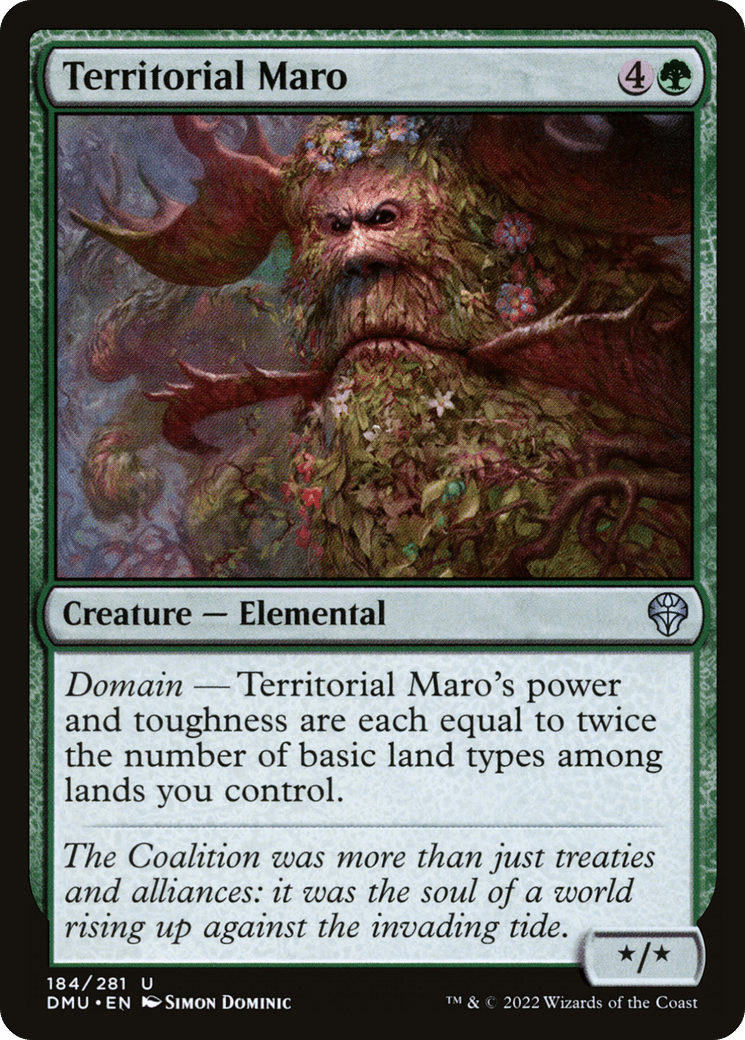 Territorial Maro [Dominaria United] Foil