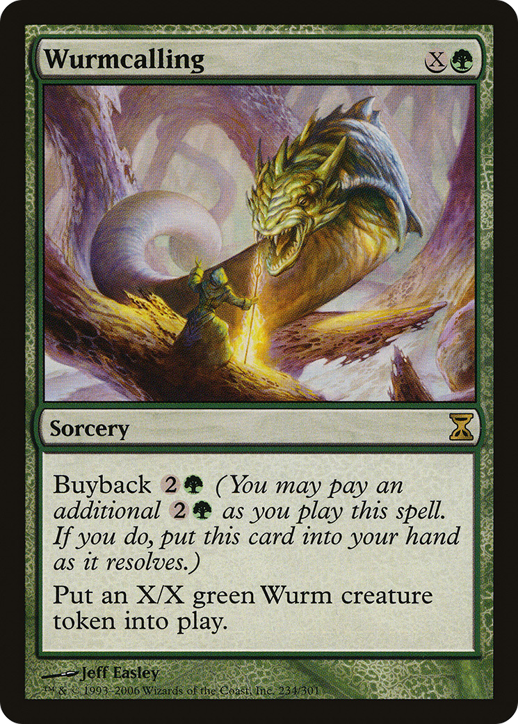 Wurmcalling [Time Spiral] Foil