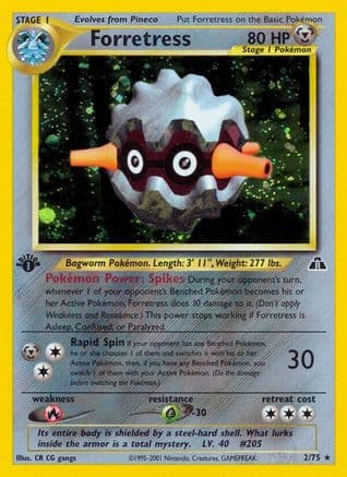 Forretress (2)  Neo Discovery - Holo Rare