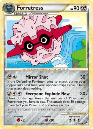 Forretress 5/95 - Call of Legends Reverse Holofoil