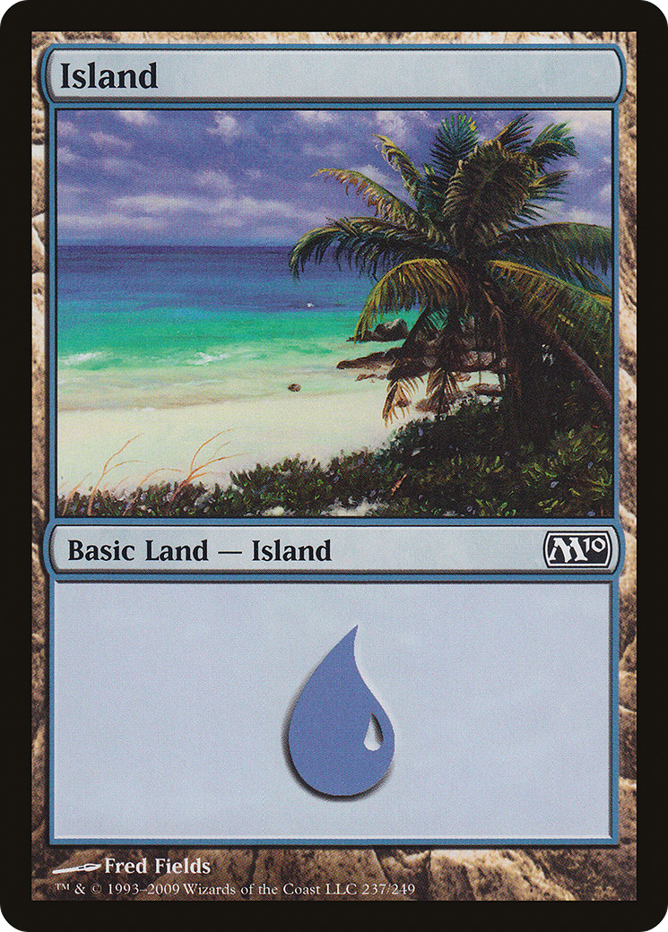Island (237) [Magic 2010] Foil