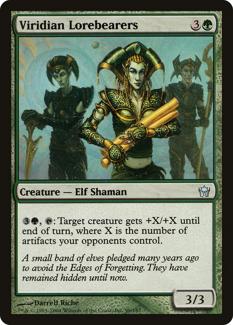 Viridian Lorebearers [Fifth Dawn] Foil