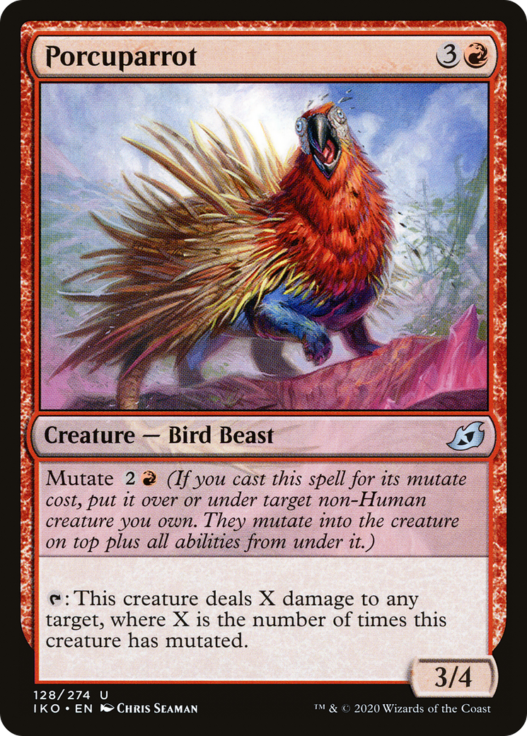 Porcuparrot [Ikoria: Lair of Behemoths] Foil
