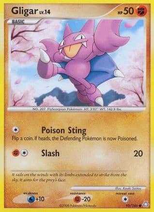 Gligar 95/146 - Legends Awakened Reverse Holofoil