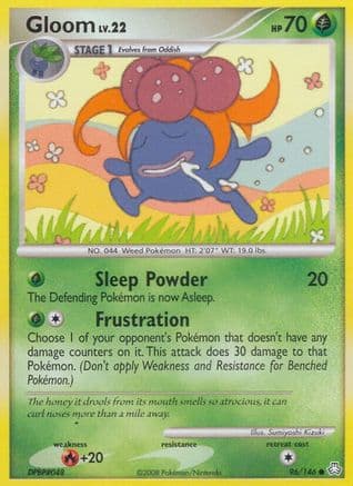Gloom 96/146 - Legends Awakened Reverse Holofoil