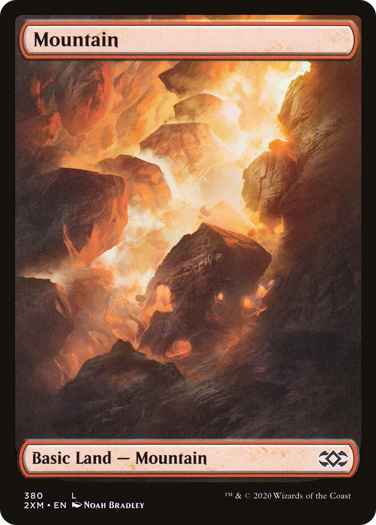 Mountain (380) [Double Masters] Foil