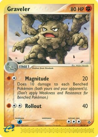 Graveler 30/097 - Dragon Reverse Holofoil