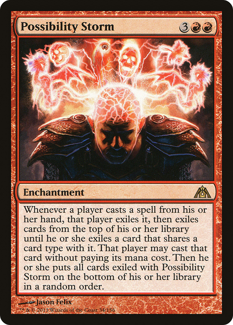Possibility Storm [Dragon's Maze] Foil