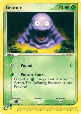 Grimer 057/97 - Dragon Reverse Holofoil