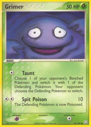Grimer 056/109 - Team Rocket Returns Reverse Holofoil