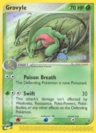 Grovyle  (e-League) [Winner] 4/40 - Nintendo Promos