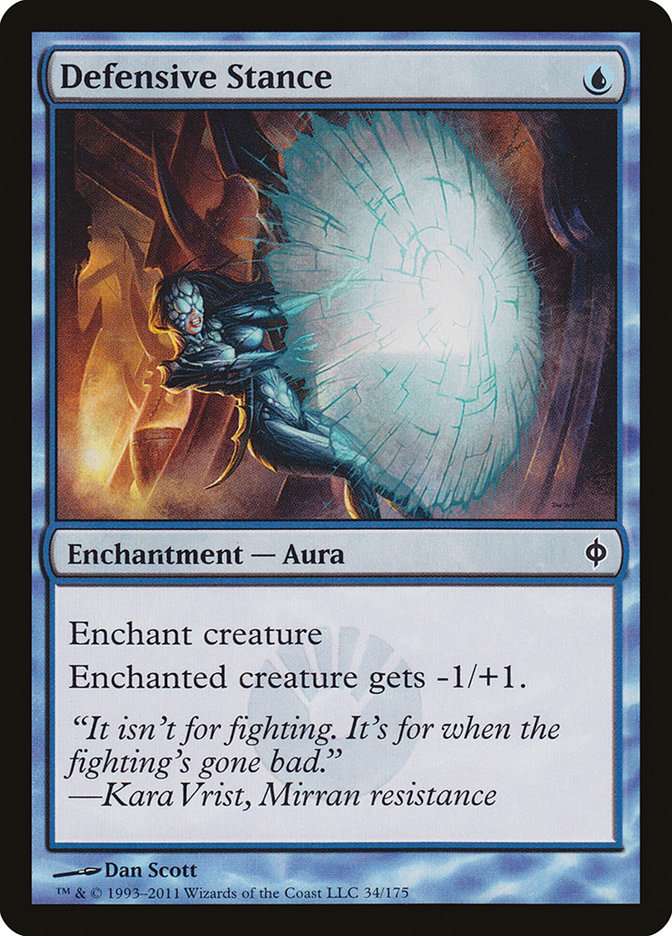 Defensive Stance 34/175 (New Phyrexia) 