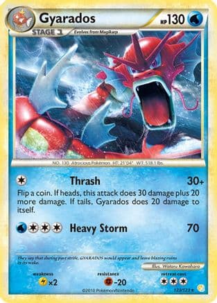 Gyarados (Red) - HeartGold SoulSilver Reverse Holofoil