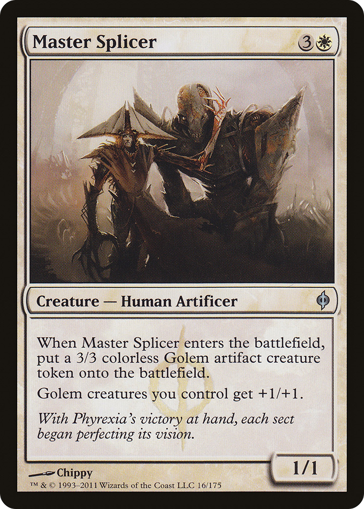 Master Splicer [New Phyrexia] Foil