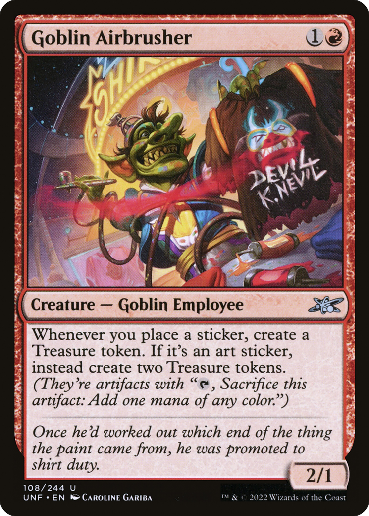 Goblin Airbrusher [Unfinity] Foil