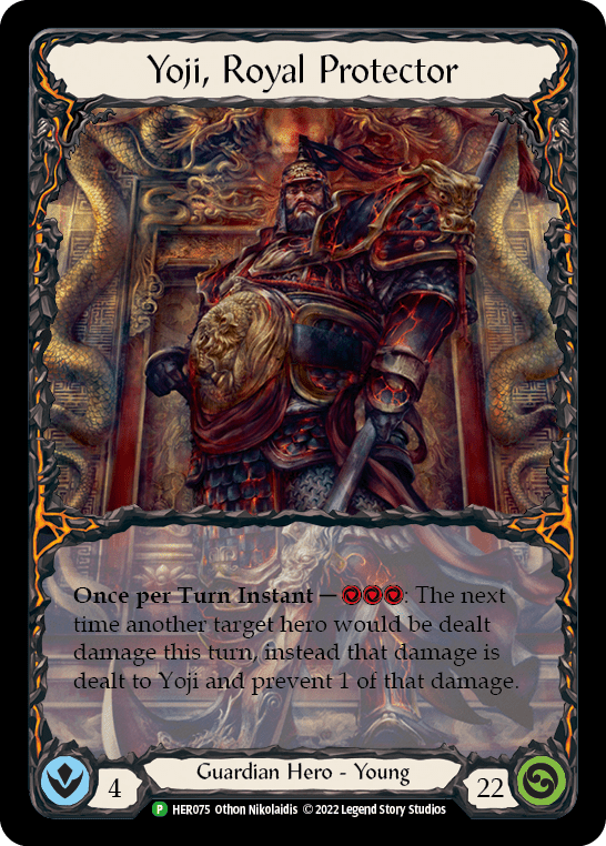 Yoji, Royal Protector [HER075] (Promo)  Cold Foil