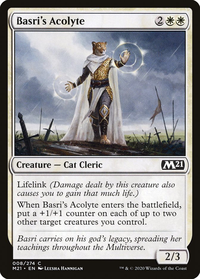 Basri's Acolyte 8 (Core Set 2021) 