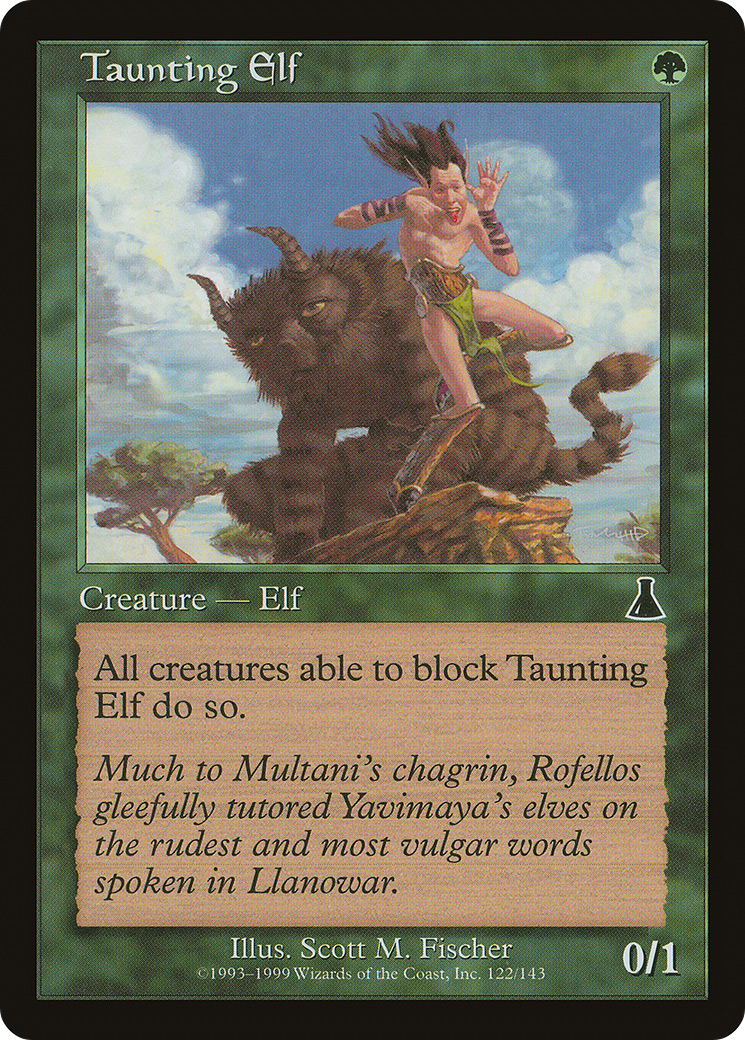 Taunting Elf [Urza's Destiny] Foil