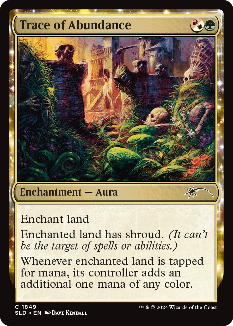 Trace of Abundance (1849) [Secret Lair Drop Series]