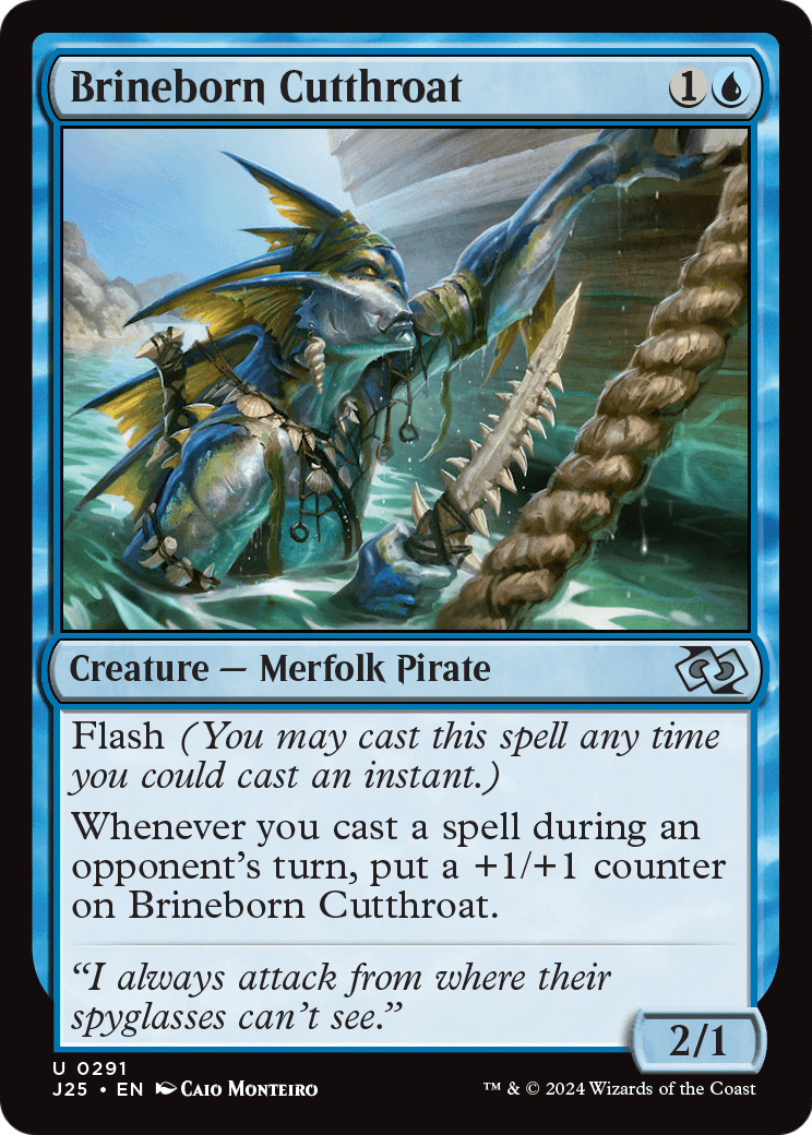Brineborn Cutthroat (J25-291) - Foundations Jumpstart