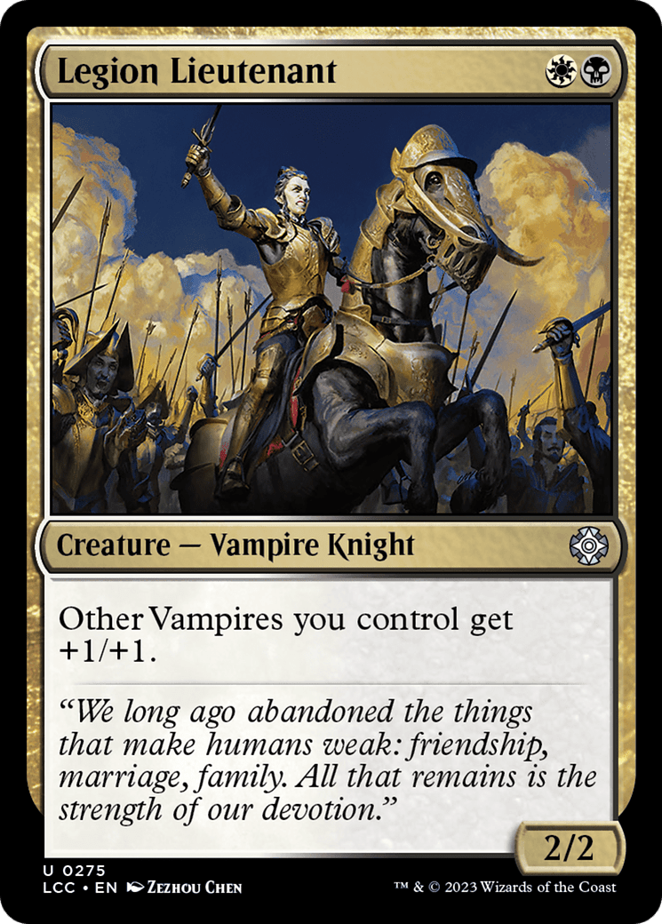 Legion Lieutenant [The Lost Caverns of Ixalan Commander]