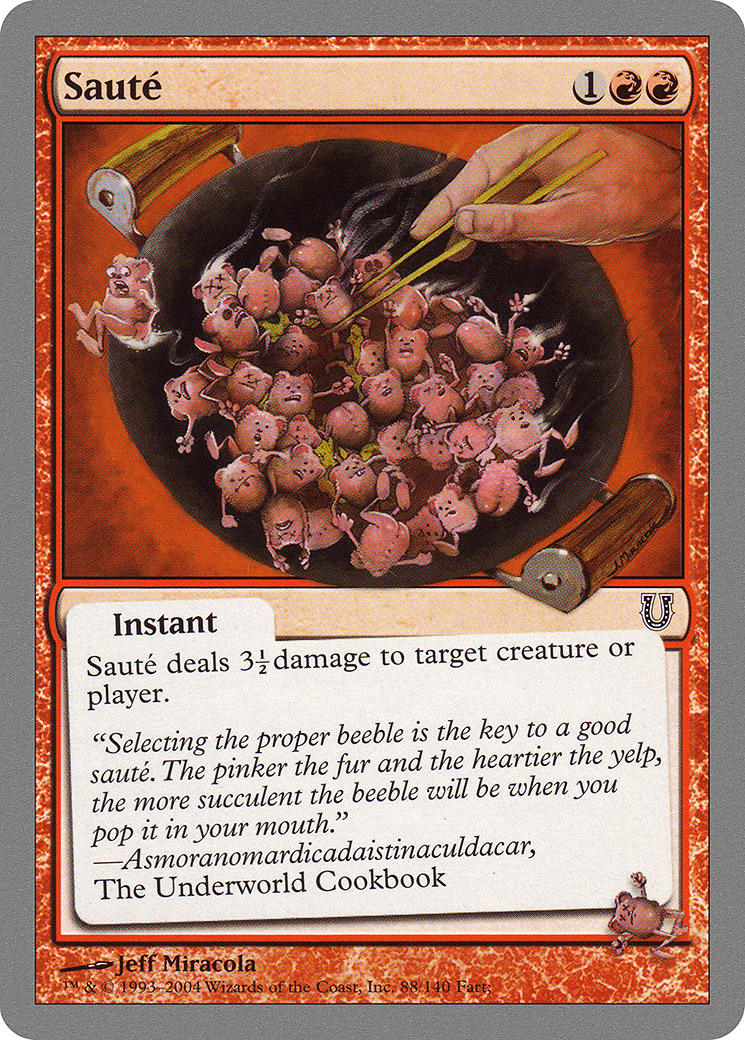 Saute [Unhinged] Foil