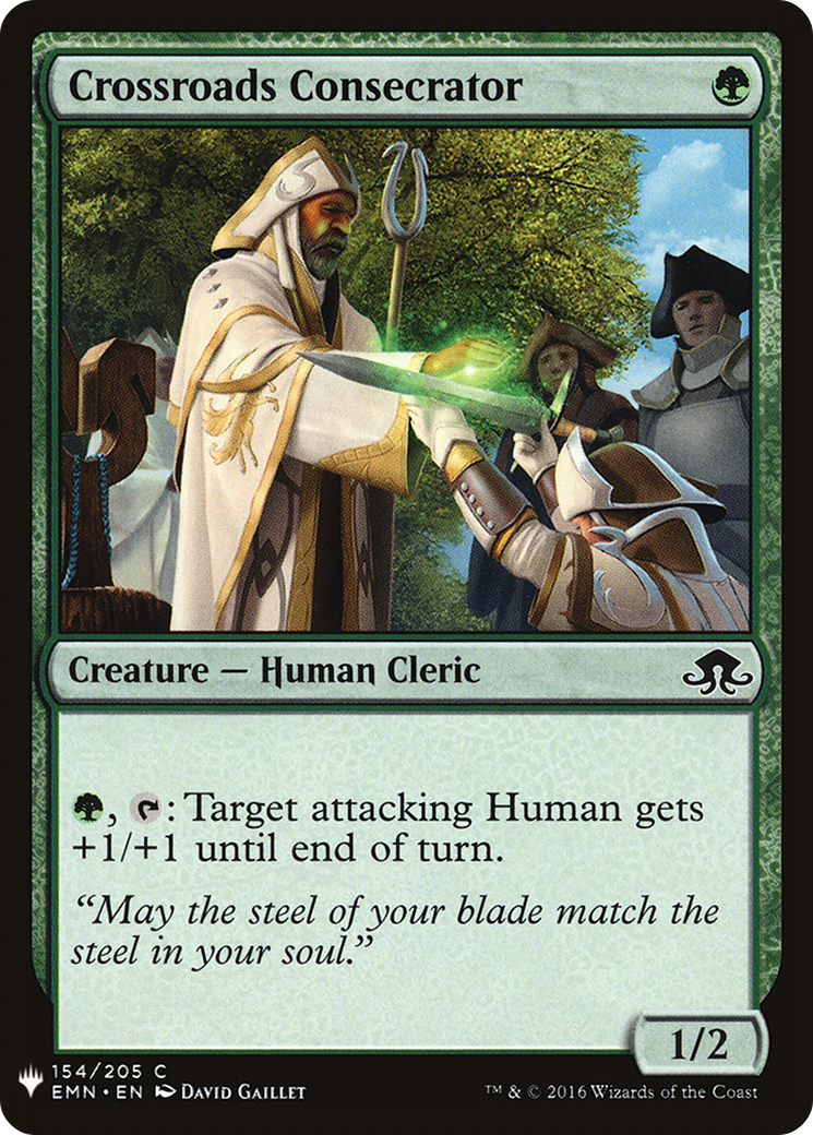 Crossroads Consecrator |  (EMN-154) [The List]