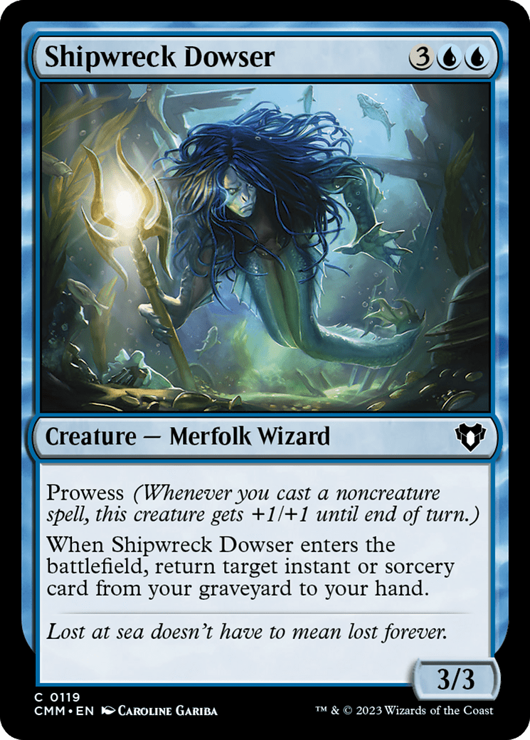 Shipwreck Dowser [Commander Masters] Foil