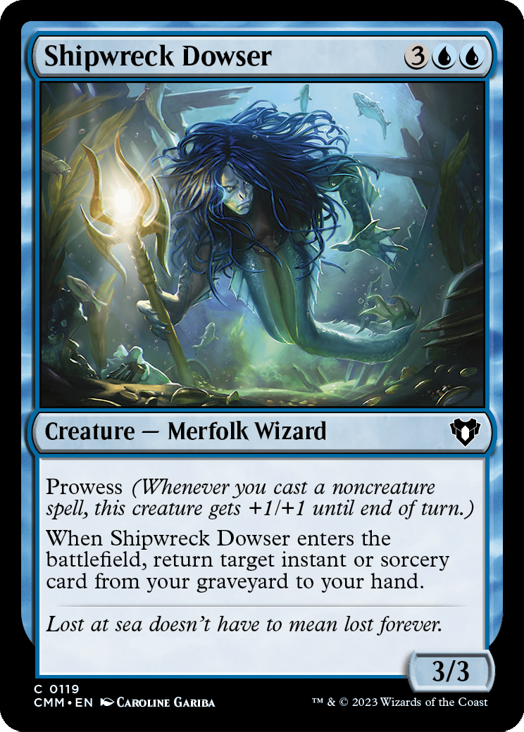 Shipwreck Dowser [Commander Masters] Foil
