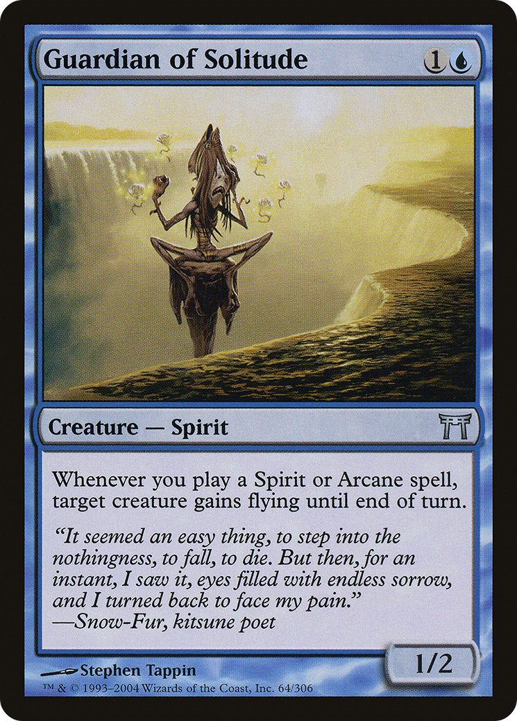 Guardian of Solitude [Champions of Kamigawa] Foil