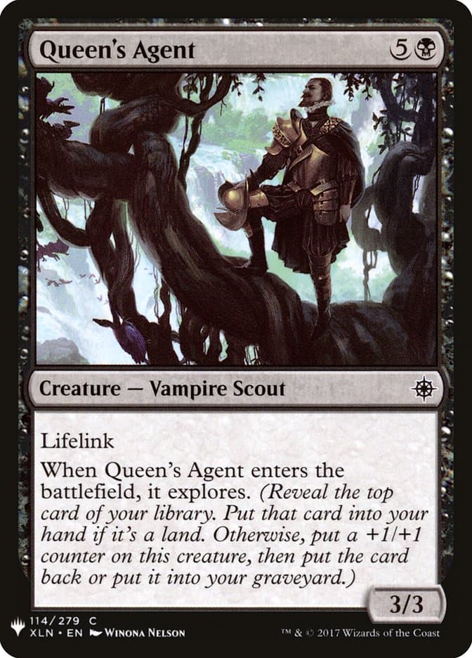 Queen's Agent |  (XLN-114) [The List]