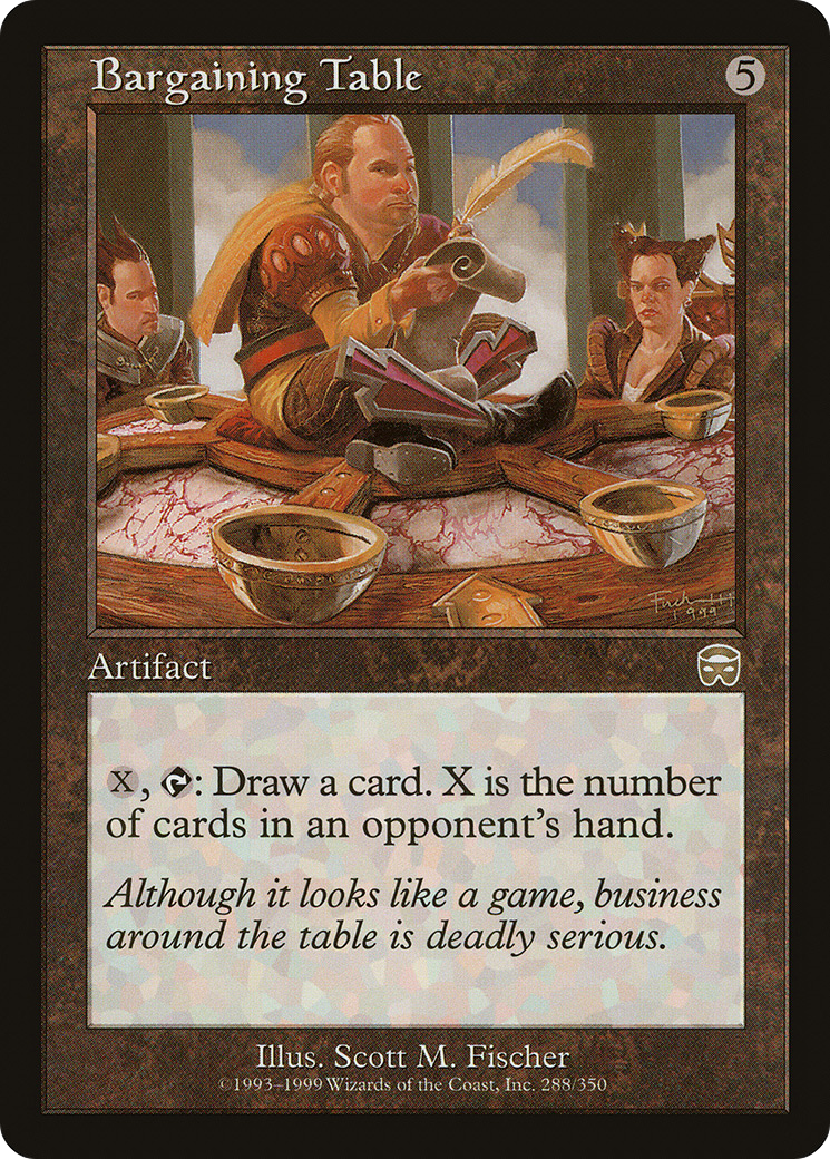 Bargaining Table [Mercadian Masques] Foil
