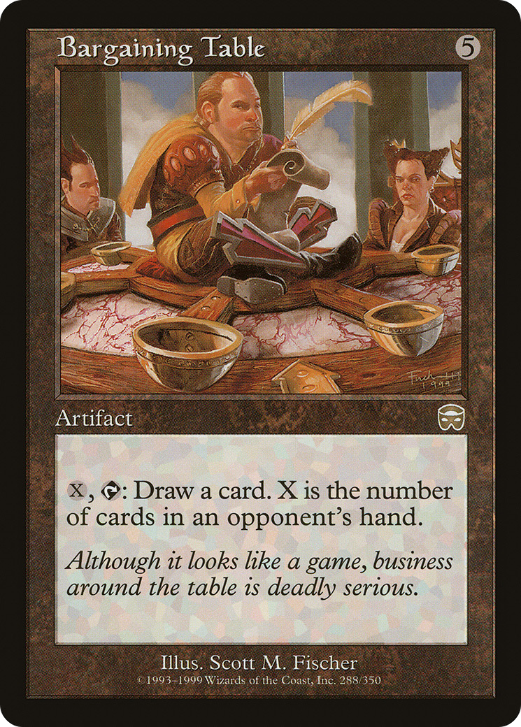 Bargaining Table [Mercadian Masques] Foil