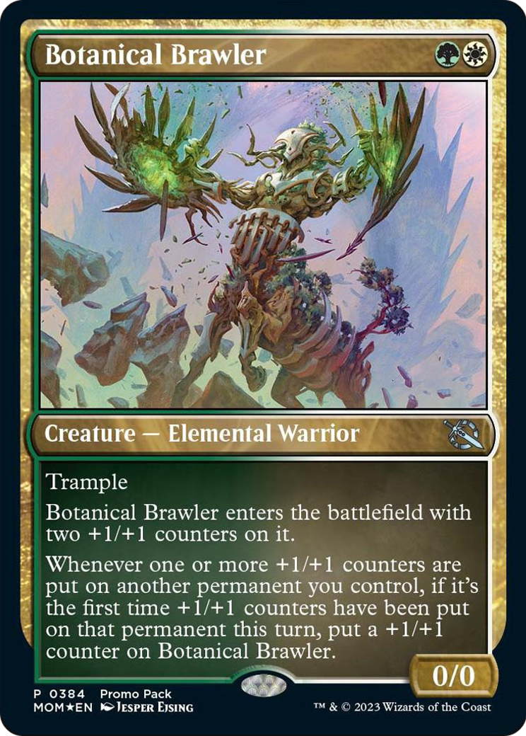 Botanical Brawler (Promo Pack) [March of the Machine Promos] Foil