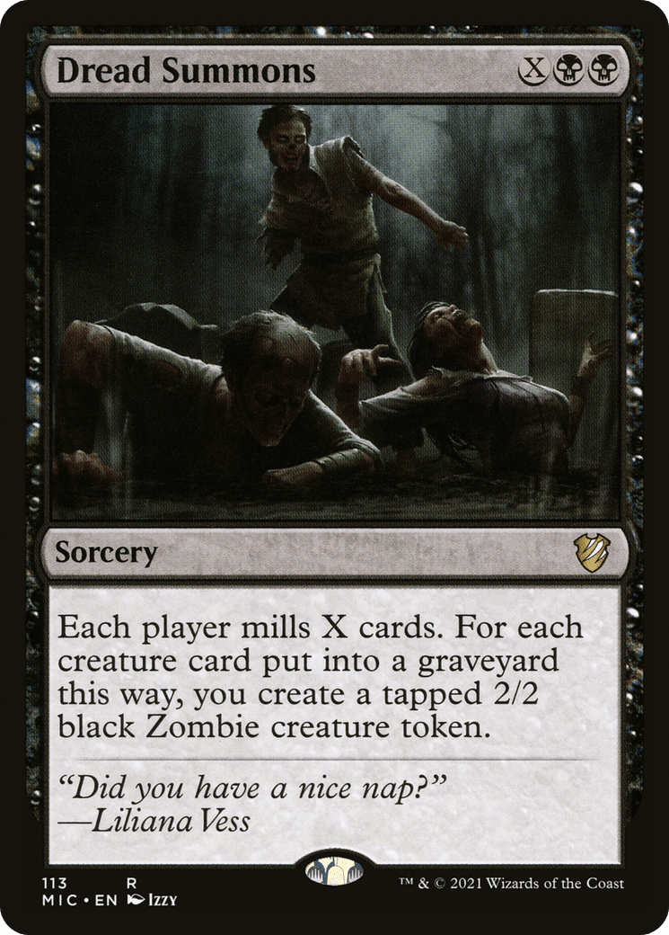 Dread Summons [Innistrad: Midnight Hunt Commander]