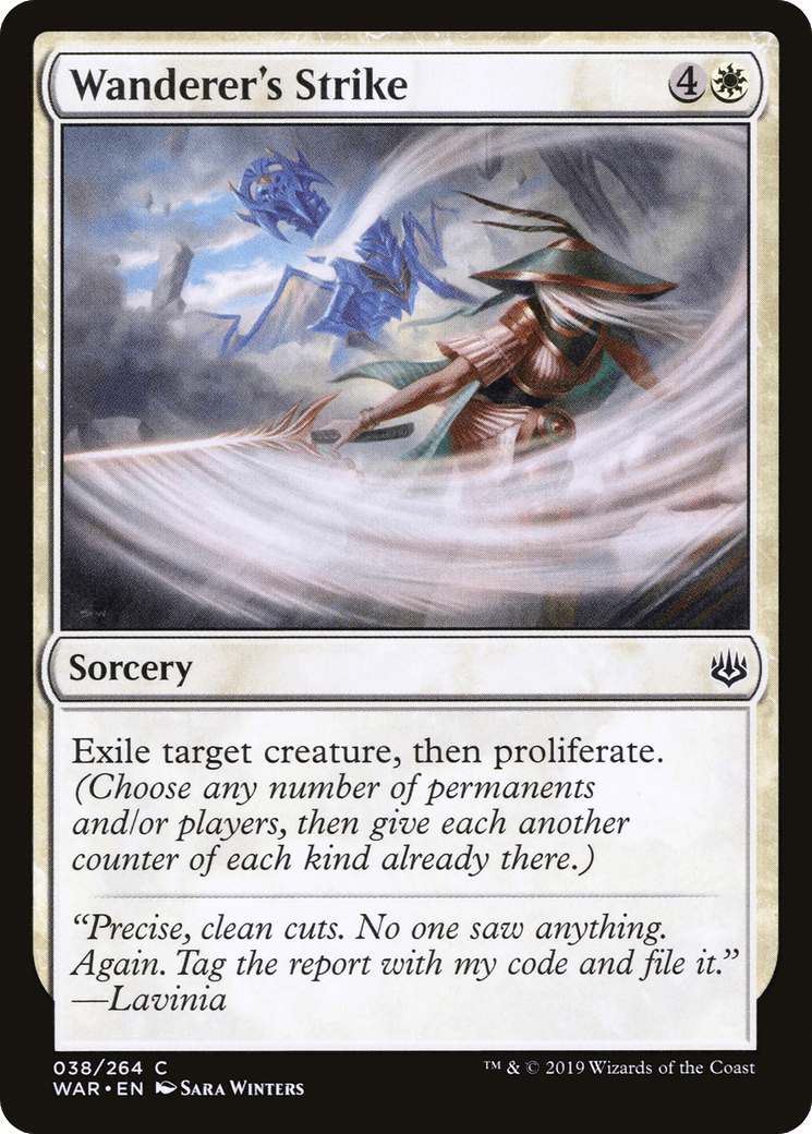 Wanderer's Strike [War of the Spark] Foil