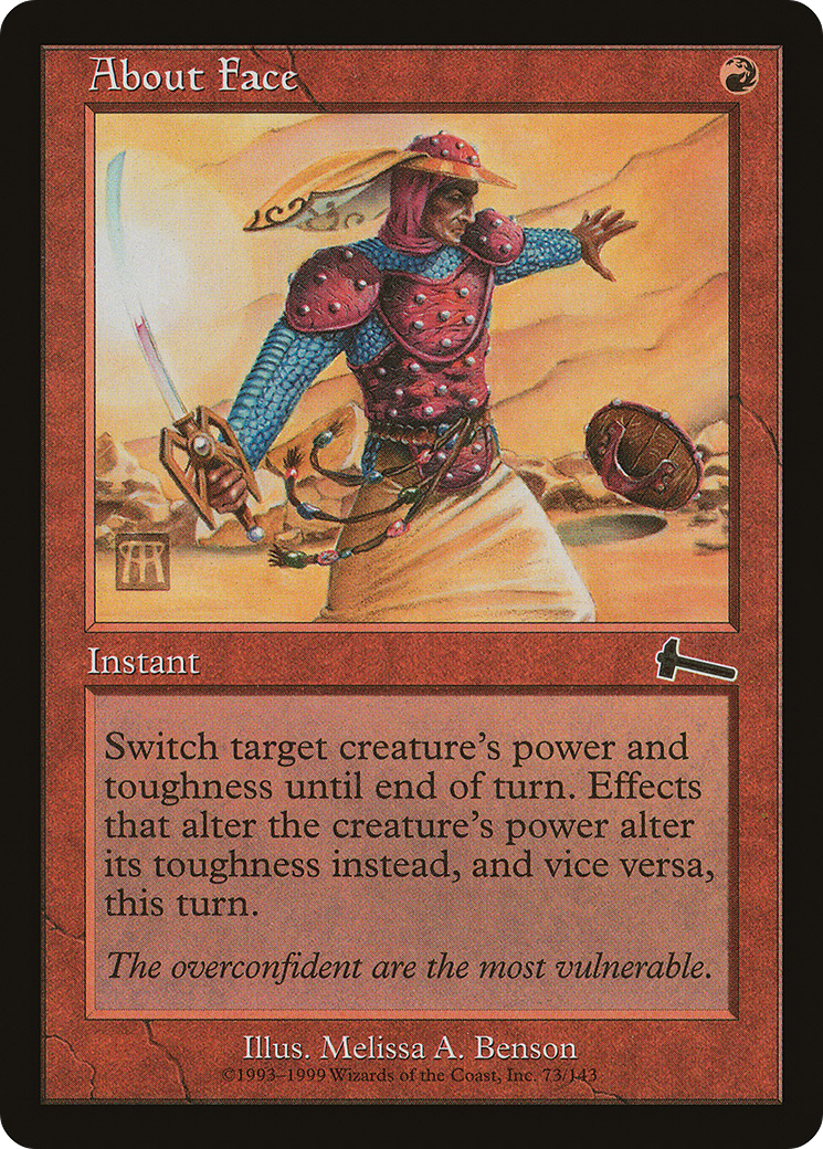 About Face [Urza's Legacy] Foil