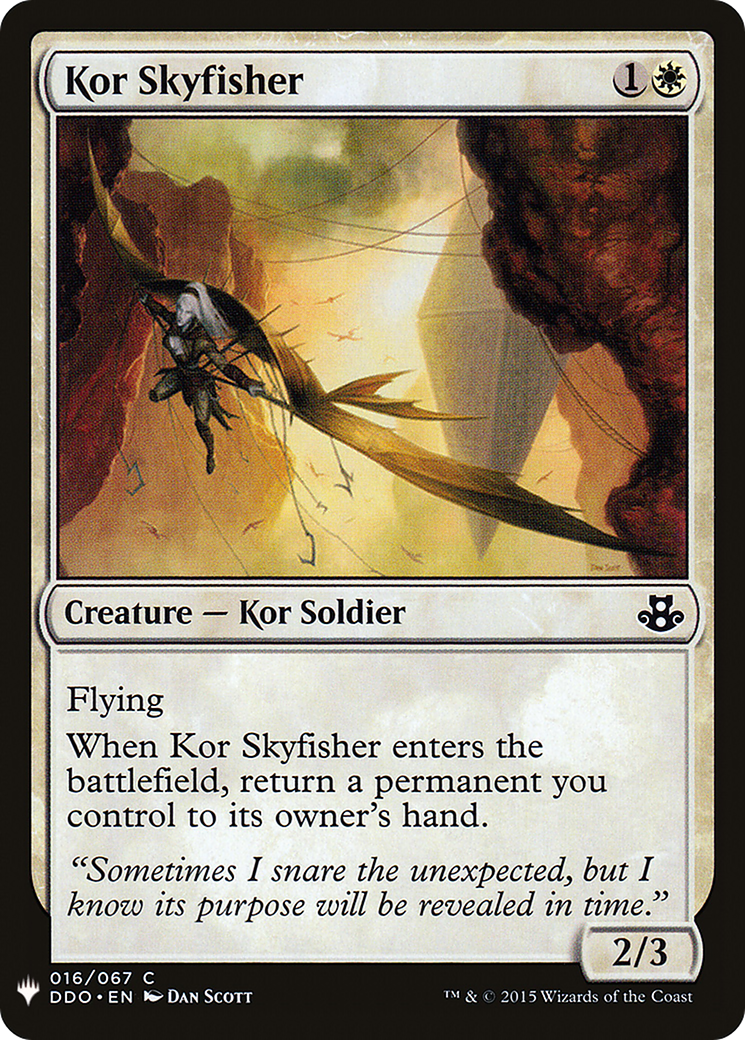Kor Skyfisher |  (DDO-16) [The List]