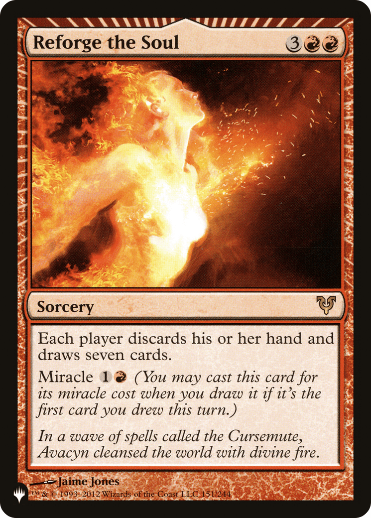 Reforge the Soul |  (AVR-151) [The List]