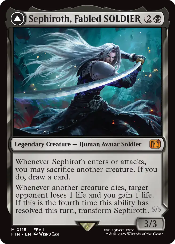 Sephiroth, Fabled SOLDIER (115) [FINAL FANTASY]