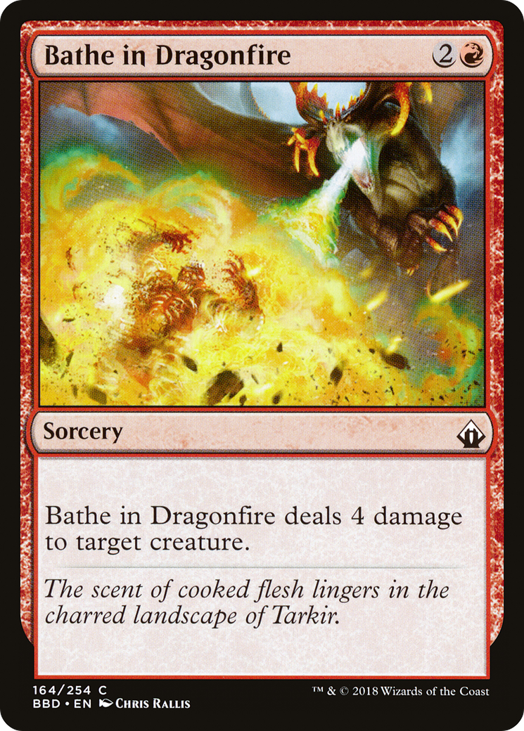 Bathe in Dragonfire [Battlebond] Foil